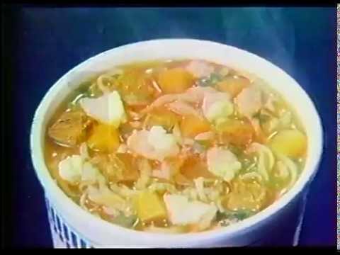 ＣＭ　日清食品　ポークチャウダーヌードル　1983年