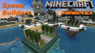 Minecraft Speed Builders Mineplex #2 BUILDING PRO!
