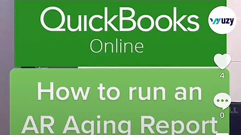 How to run an Accounts Receivable Aging Report with QuickBooks Online