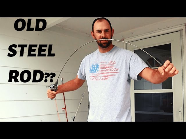 METAL Fishing Pole? Fishing with Storm Swimbaits 