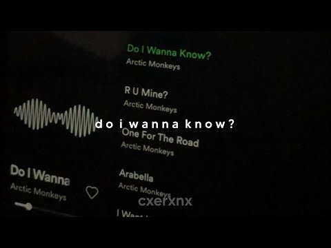 Arctic Monkeys Do I Wanna Know Slowed Reverb