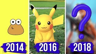 El videojuego para móvil más exitoso de cada año 🕹️ (2010-2018)