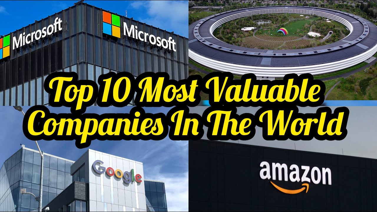 Top 10 Most Valuable Companies In The World In 2024 - YouTube
