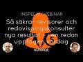 Webinar: Så säkrar revisorer och redovisningskonsulter nya resultat – i en redan upptagen vardag