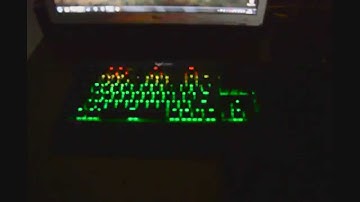 Corsair K70 RGB - Spectrogram