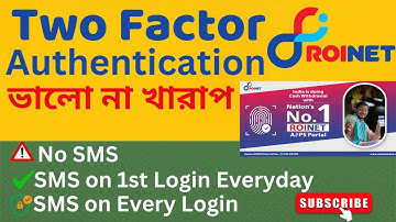 roinet two factor Autintication Setup Enable and Disable