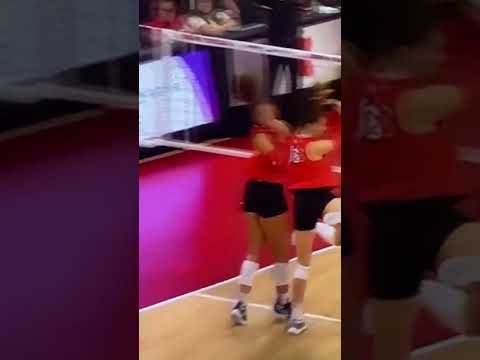 Whitney Lauenstein Kill Nebraska Husker Volleyball vs Ohio St 9/24/22 #huskers #nebraska #volleyball
