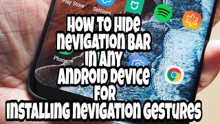 hide nevigation bar without root screenshot 4