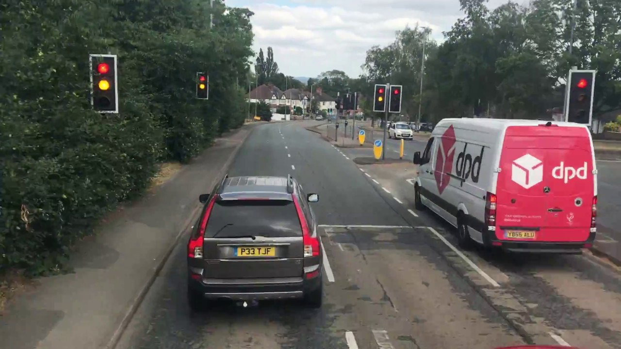 Full Route Visual Arriva Leicester 47 South Wigston to Leicester