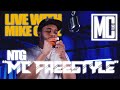 Ntg  mc freestyle live performance live with mike cruz