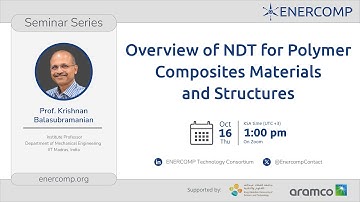 ENERCOMP Seminar 16 October 2025 - Prof. Krishnan Balasubramanian - October 16th, 2025