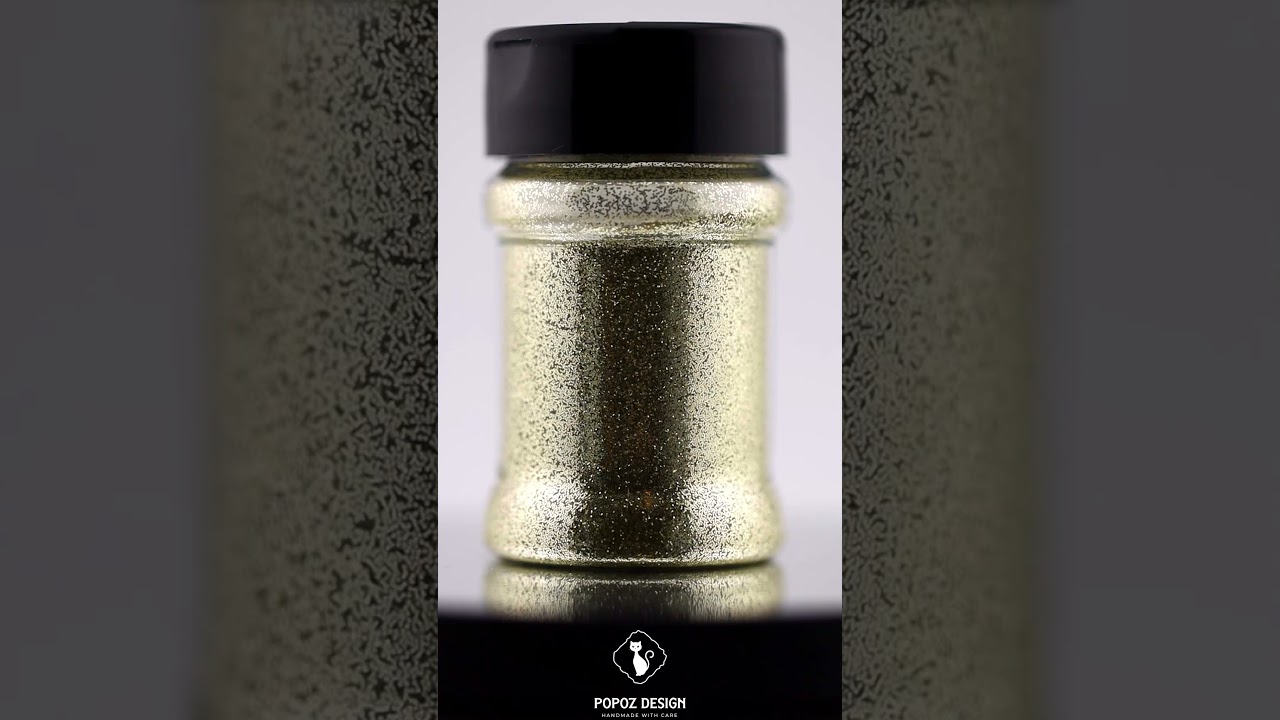 Metallic Ultra Fine Glitter "Champy" - Premium Quality Glitter from Popoz Design