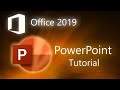 Microsoft PowerPoint 2019 - Tutorial para principiantes en 17 MIN! [+Vistaprevia]