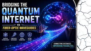 Bridging the Quantum Internet via Fiber-Optic Waveguides