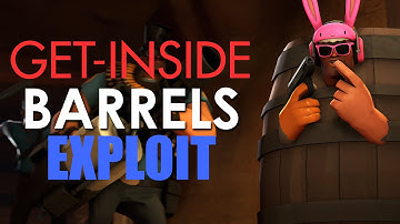 TF2 - Hide inside barrels - exploit [tutorial] [maps]