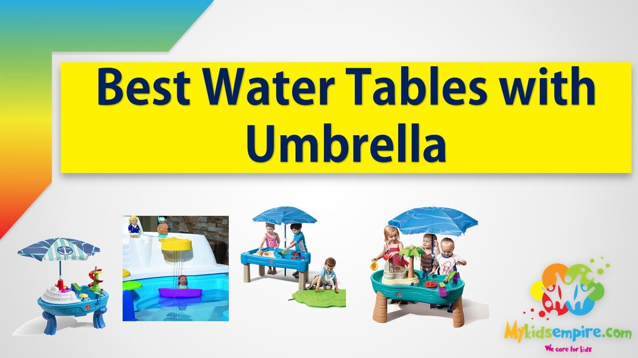 Water Table With Umbrella Best For Your Kids YouTube