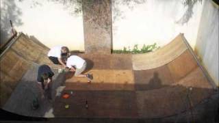 Backyard Half-Pipe