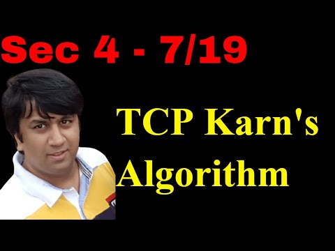 Sec 4 - Lec 7/19 - TCP Karn's Algorithm  |  TCP/IP Protocol Deep Understanding | Udemy