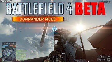 Battlefield 4 Beta Commander in Action (Tomahawk impact, Squad reinforce, Supply Drops, UAV Scan)