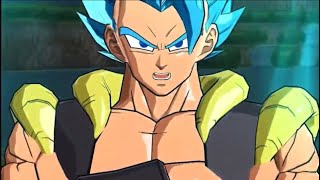 Sdbhs Ssb Gogetafull Power Broly And Den Frieza Combo Sdbh Gameplay