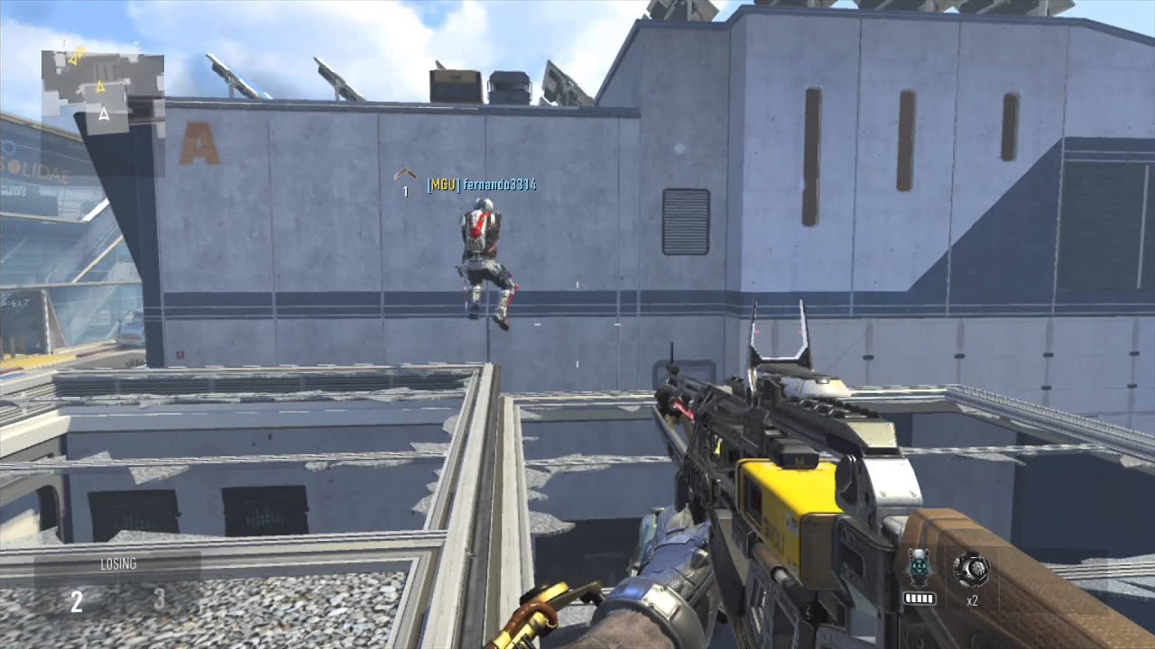 Glitch en COD AW Map Solar - YouTube