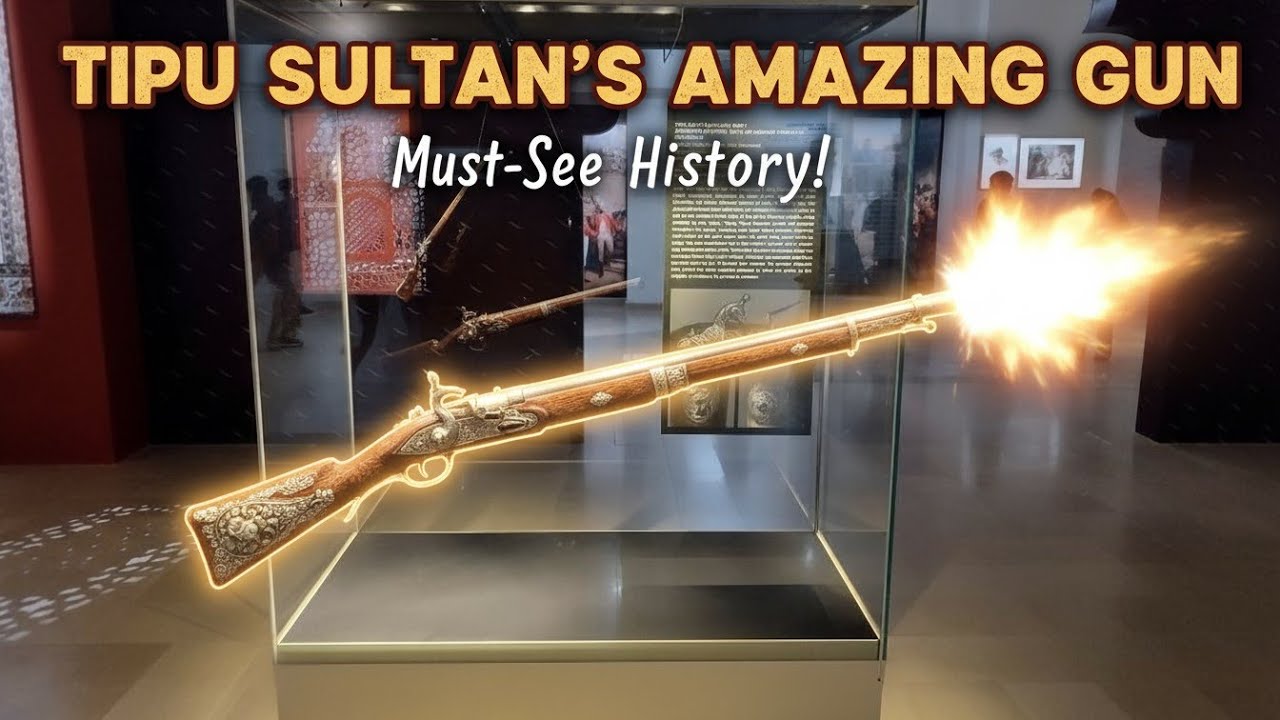 Tipu Sultan's Flintlock Rifle: Historic Indian Weapon & Battle Legacy ...