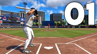 MLB 24 Road to the Show  Part 1  The Beginning