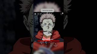 Sukuna Drinking Soda in JJS 😭 #roblox #jujutsushenanigans #jujutsukaisen #shorts