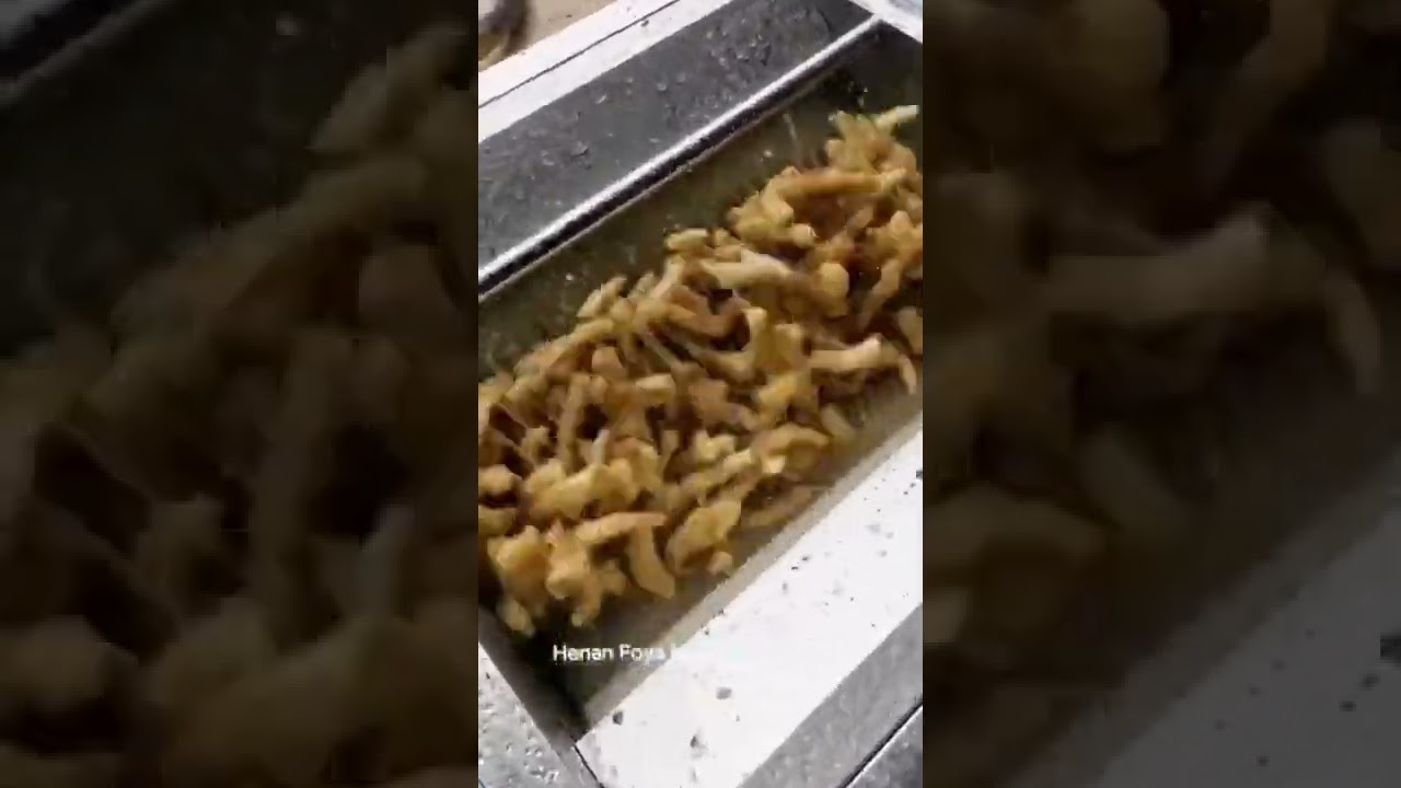 How to wash and peel ginger at the same time