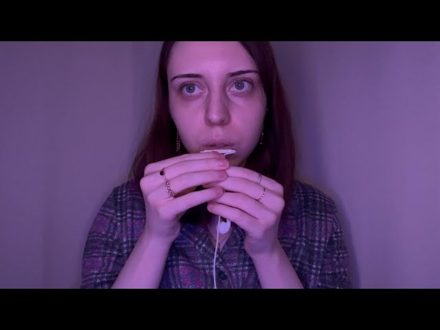 ASMR| Gentle mouth sounds| Нежные звуки рта👄