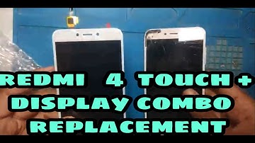 Xiaomi Redmi 4/4x Screen + Touch Digitizer Replacement