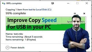 Tips to Improve Copy Speed of USB in Computer