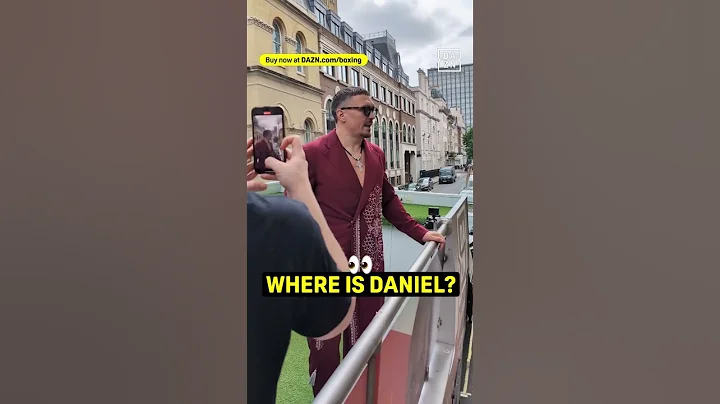 Oleksandr Usyk is keen to find Daniel Dubois 👀😂 Watch #UsykDubois2 | July 19, live on DAZN