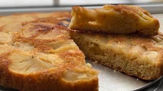 Apple Cake in 10 Minutes! So Easy and Delicious!