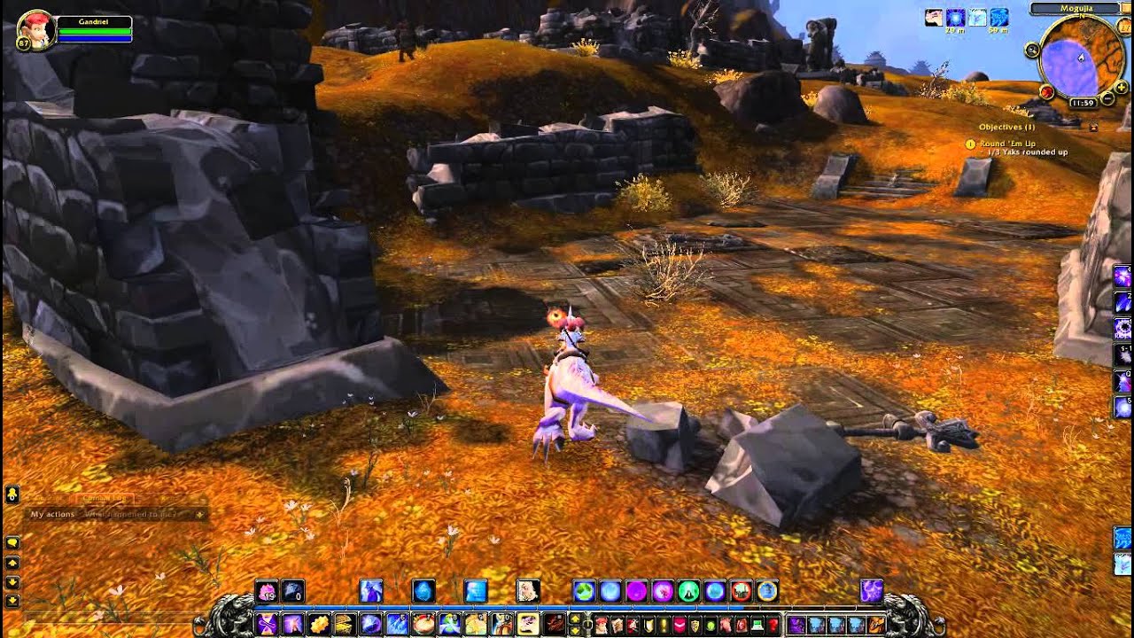 Round 'Em Up Quest - World of Warcraft - YouTube