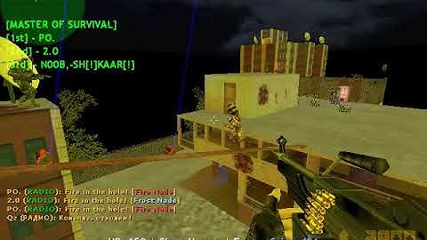 my good performance success Counter Strike 1.6 Zombie escape Atix panic map