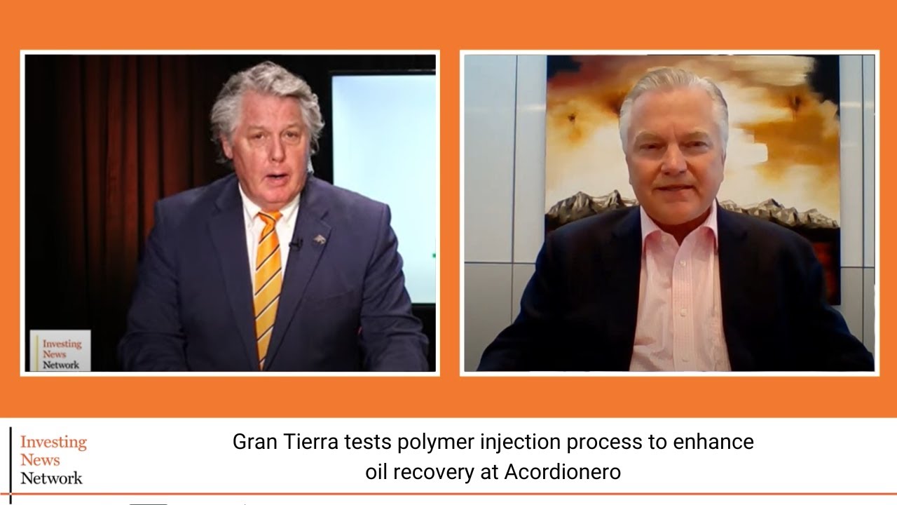 Gran Tierra tests polymer injection process to enhance oil recovery at Acordionero