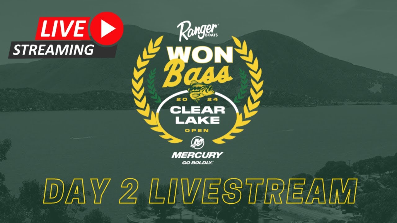 Day 2 2024 WON BASS Clear Lake Open WeighIn YouTube