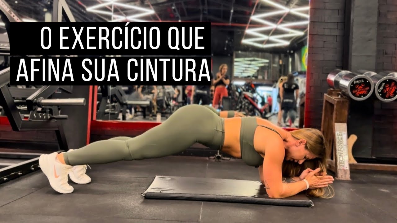 Bracing, o exercício que afina sua cintura!