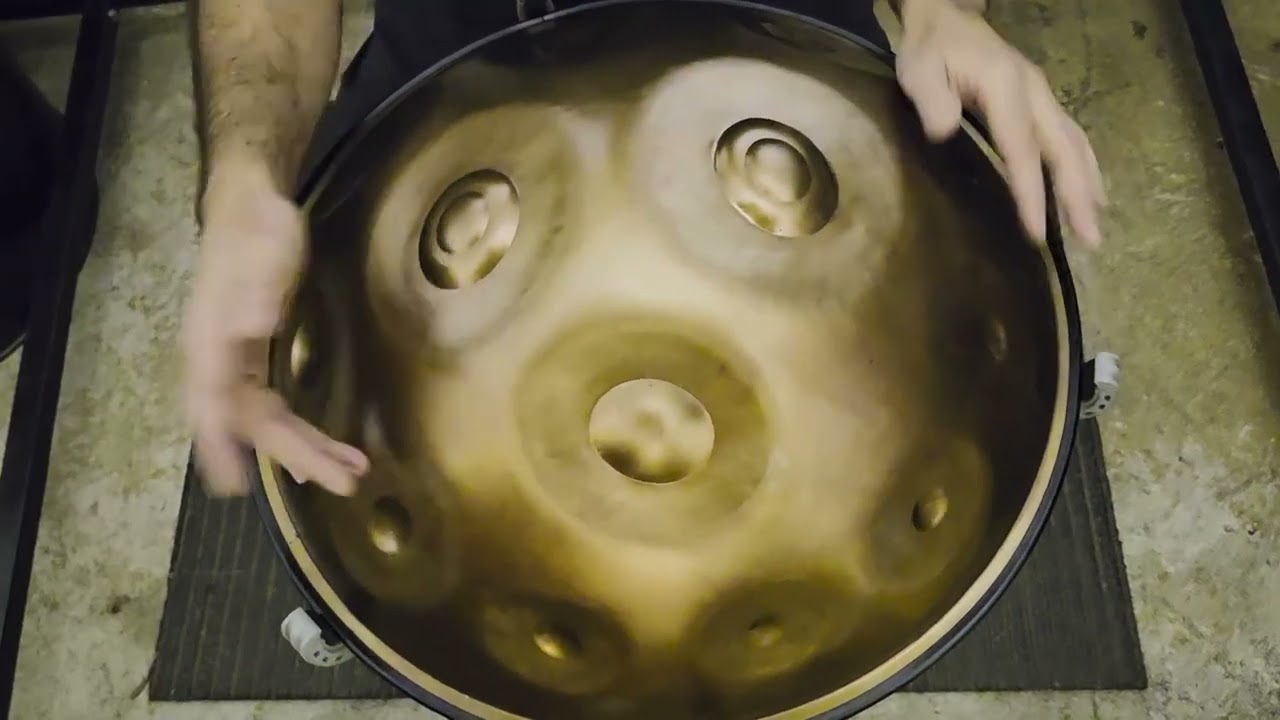 Handpan Boréal, D Lydien/F# Éolien/B Dorien