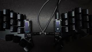 QMK: The Bouncing DVD Logo on Split Keyboard OLED