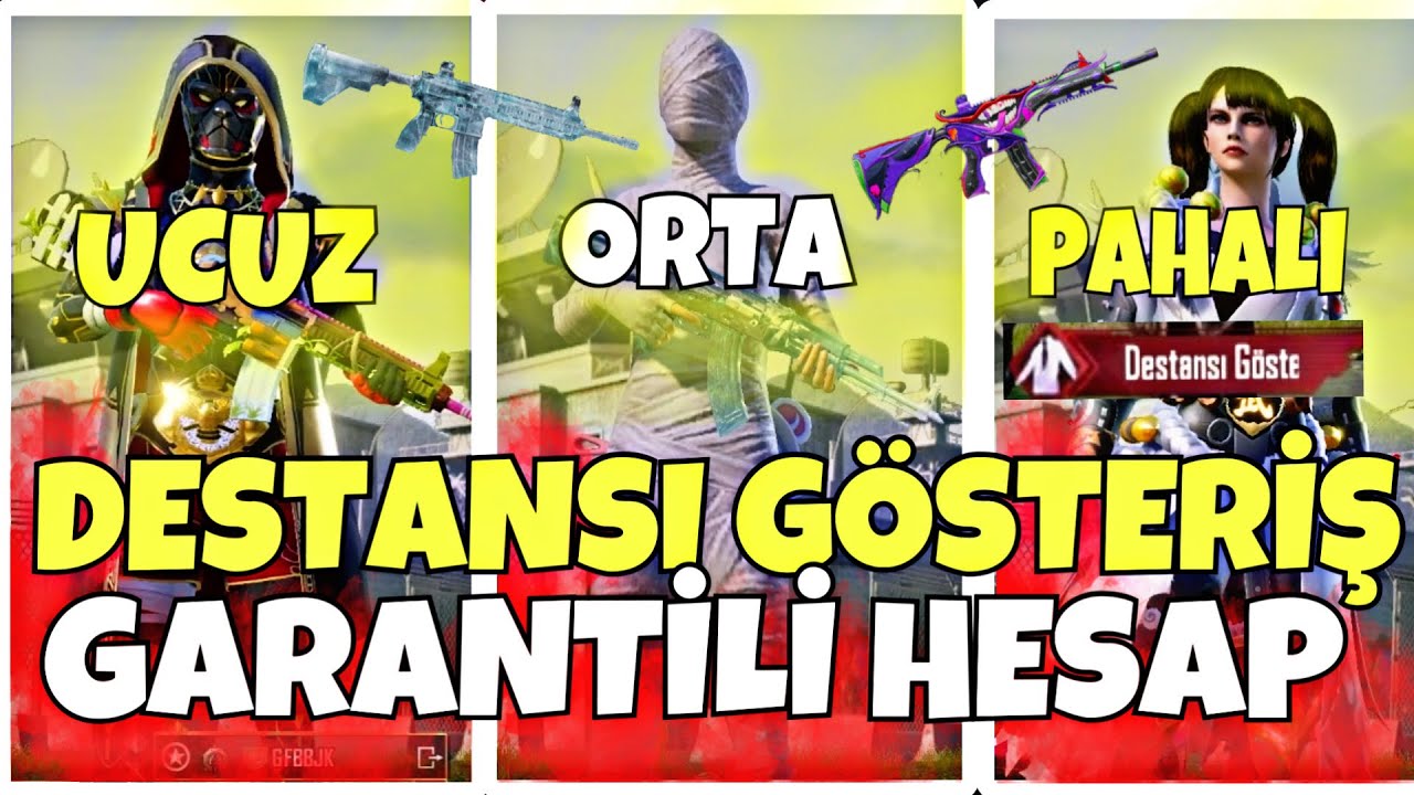 UCUZ, ORTA, PAHALI DESTANSI GARANTİLİ RANDOM HESAPLARA GİRDİK! (BUGATTİLİ HESAP ÇIKTI)