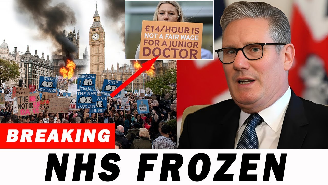 39,600 Doctors STRIKE Nationwide — NHS FROZEN Amid Flu Surge | UK News