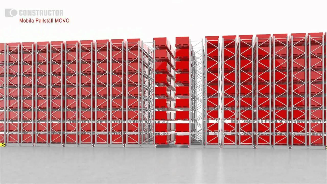 Lagerinredning - Constructor Sverige AB - Produktanimation.avi