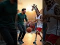 Ranbir Kapoor vs Giraffe  | Sunset Streetball Showdown