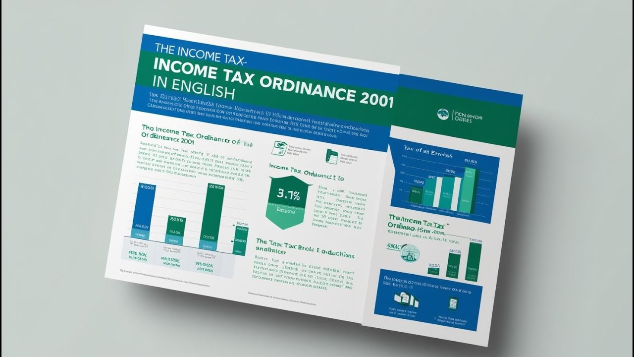 Income tax ordinance 2001 explained in english fbr taxlaw incometax