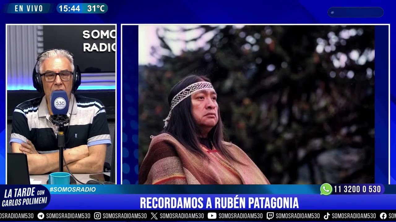 HOMENAJE A RUBÉN PATAGONIA - LA TARDE CON CARLOS POLIMENI - AM 530