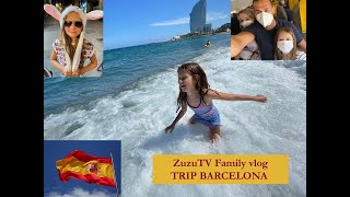 ZuzuTV FAMILY VLOG - TRIP to BARCELONA  🇪🇸 screenshot 4