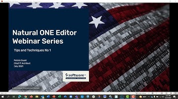 NaturalONE Editor Tips and Techniques