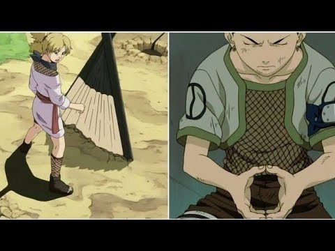 Shikamaru Vs Temari Full Fight English Dub High Defenition 